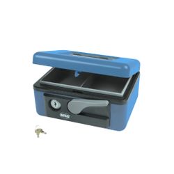 Amig 2203 | caja de caudales 2500 | 165 x 125 x 80 mm | acero | azul