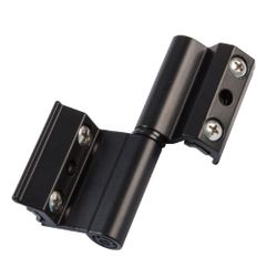 Amig 22058 | bisagra v2p eu | 93 x 35 mm | aluminio | negro - derecha