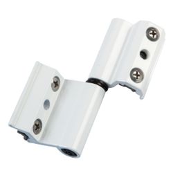 Amig 22088 | bisagra v2p eu | 93 x 35 mm | aluminio | blanco - izquierda