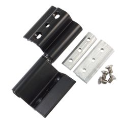 Amig 22093 | bisagra 40/20 | 100,5 x 40 mm | aluminio | negro - izquierda