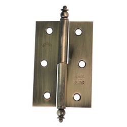 Amig 22111 | bisagra 541 | 70 x 43 x 1,2 mm | acero | cuero - derecha