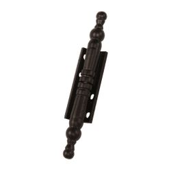 Amig 22120 | bisagra 555 | 100 mm | zamak | negro