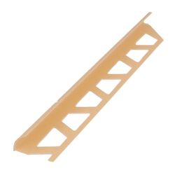 Amig 22420 | perfil remate pvc 253 | 8 mm | pvc | beige