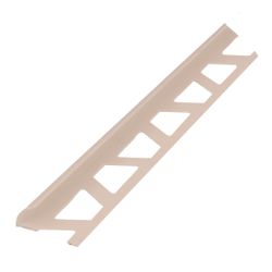 Amig 22421 | perfil remate pvc 253 | 8 mm | pvc | blanco
