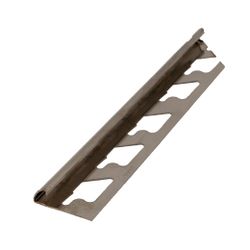 Amig 22435 | perfil remate acero inox 18/8 257 | 10 mm | acero inoxidable 18/8 | brillo