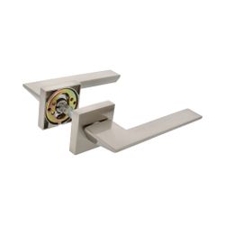 Amig 22517 | manilla con roseta + bocallaves zahora | 51 x 51 mm | zamak | cromado mate