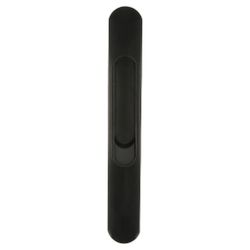 Amig 22673 | cierre de embutir 3700 | 169 x 23 mm | aluminio | negro