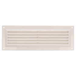 Amig 23036 | rejilla ventilación autoblocante 9 | 260 x 90 mm | abs | blanco