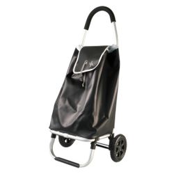 Amig 23060 | carro compra plegable 6 | aluminio | negro