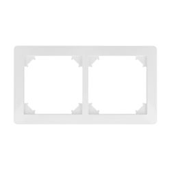 Amig 23195 | marco doble 4570 | 85 x 150 mm | policarbonato | blanco