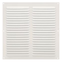 Amig 23344 | rejilla ventilación 3 | 250 x 250 mm | aluminio | blanco