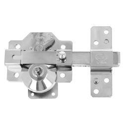 Amig 23371 | cerrojo alta seguridad 2plus | 90 x 154 mm | acero | cromado brillo