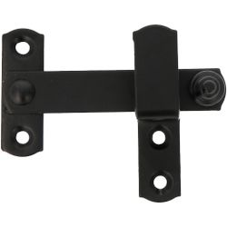Amig 23418 | aldabilla 2 | 80 x 46 mm | acero | negro