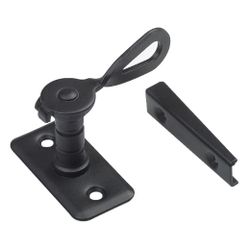 Amig 23424 | aldabilla 12 | 50 x 25 x 38/20 mm | acero | negro