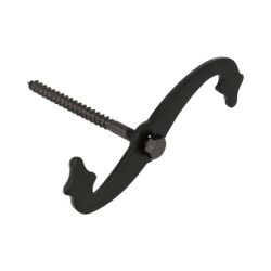 Amig 23434 | retenedor contraventana 1 | 105 x 131 mm | acero | negro