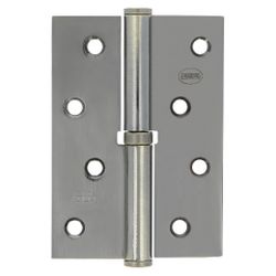 Amig 23595 | bisagra 5007a | 120 x 80 x 3 mm | acero | cuero - izquierda