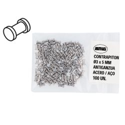 Amig 23700 | contrapitón antiganzúa 1 | ø3 x 5 mm | acero inoxidable