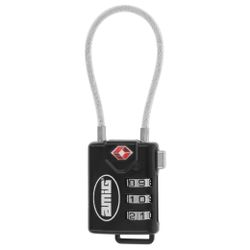Amig 23772 | candado combinación 82tsa | 30 mm | zamak | negro