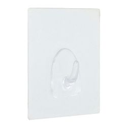 Amig 23880 | colgador reutilizable 217 | 82 x 62 x 21 mm | plástico | transparente