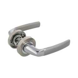 Amig 24027 | manilla con roseta hisa | ø52 mm | aluminio | níquel cepillado