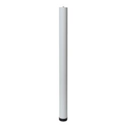 Amig 24062 | pata de mesa 18 | ø50 x 710 mm | acero | blanco