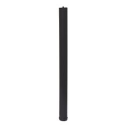 Amig 24064 | pata de mesa 18 | ø50 x 710 mm | acero | negro