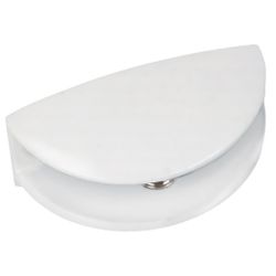 Amig 2422 | soporte baldas 31 | 23,5 x 50 mm | zamak | blanco