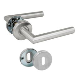 Amig 24251 | manilla con roseta 7rgx | ø53 mm | acero inoxidable | mate