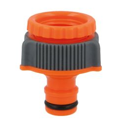 Amig 24330 | adaptador + reductor r01 plus | 1/2'' - 3/4'' | abs / goma | naranja-gris