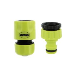 Amig 24389 | kit conectores r27 | 1/2'' | abs | verde pistacho