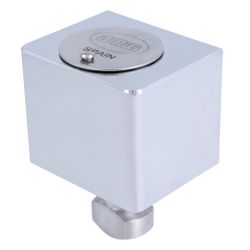 Amig 24542 | cerradura 670 | 60 x 50 mm | latón | cromado brillo