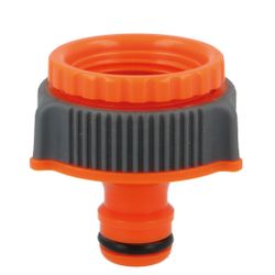 Amig 24752 | adaptador + reductor r01 plus | 3/4'' - 1'' | abs / goma | naranja-gris