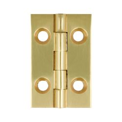 Amig 24863 | bisagra 1002 | 38 x 25 x 1,4 mm | latón | pulido