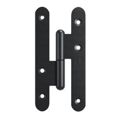 Amig 24870 | pernio 505 | 110 x 55 x 3 mm | acero | negro - derecha