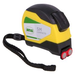 Amig 24934 | flexómetro 56 | 5 m x 19 mm | amarillo/negro