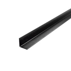 Amig 25008 | ángulo lados iguales aluminio | 25 x 25 mm | aluminio | negro mate