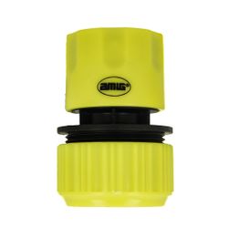 Amig 25123 | empalme rápido manguera r54 | 3/4'' - 1'' | abs | verde pistacho-negro