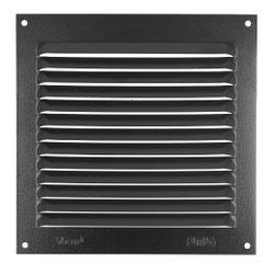 Amig 25135 | rejilla ventilación con mosquitera 3 | 150 x 300 mm | aluminio | negro