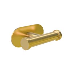 Amig 25256 | colgador baño ea-5 | 100 mm | acero inoxidable 18/8 | oro mate