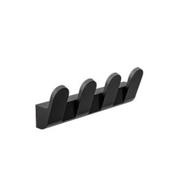 Amig 25292 | colgador baño oma-7 | 175 mm | zamak | negro mate