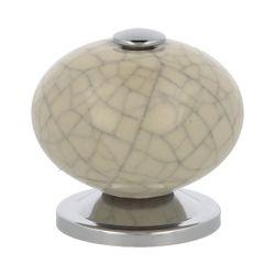 Amig 25550 | pomo 824 | ø39 mm | cerámica | porcelana craquelada