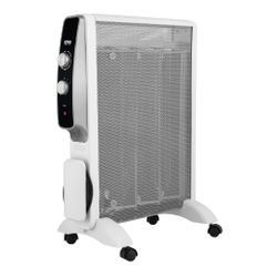 Amig 26521 | radiador de mica aura | 470 x 265 x 615 | metal | blanco/negro