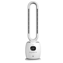 Amig 26524 | calefactor 2 en 1 lana | 230 x 230 x 860 | plástico | blanco