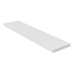 Amig 26805 | set estantería con soporte oculto valtu | 1000 x 235 x 31 mm | mdf | blanco