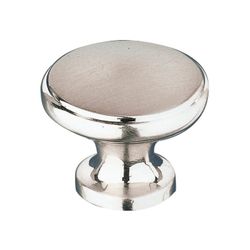 AMIG 5682  Pomo 310  25 x 20 mm  Zamak  Nquel cepillado