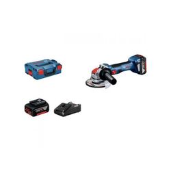 AMOLADORA ACCU GWX 18V-7 + 2 BAT 4.0 + CARGA