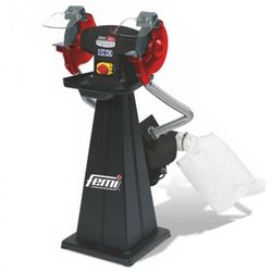 AMOLADORA DE BANCO ECOLOGICA TRIFASICA 1100W MUELAS INCLUIDAS