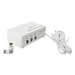 AMPLIFICADOR ANTENA 2 SALIDAS REGULADOR