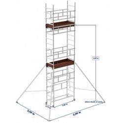 ANDAMIO SMART 625 - 6,25M - EN1004+2 PLATAFORMAS