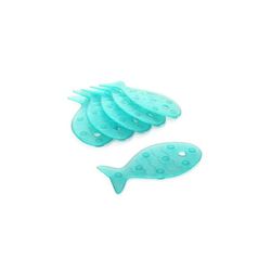 ANTIDESLIZANTE PASTILLA PEZ TURQUESA (6 UNID.)